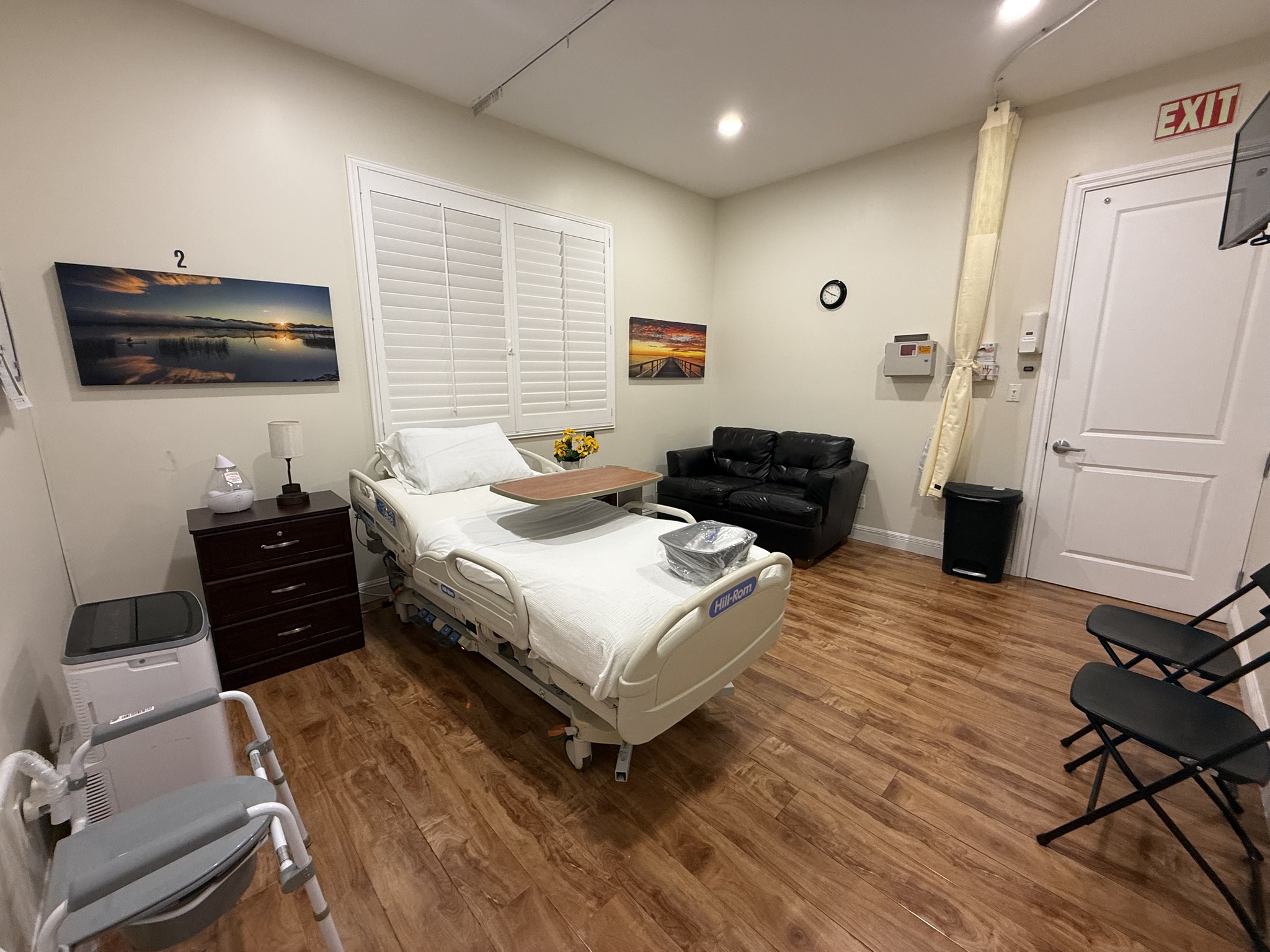 Patient bedroom