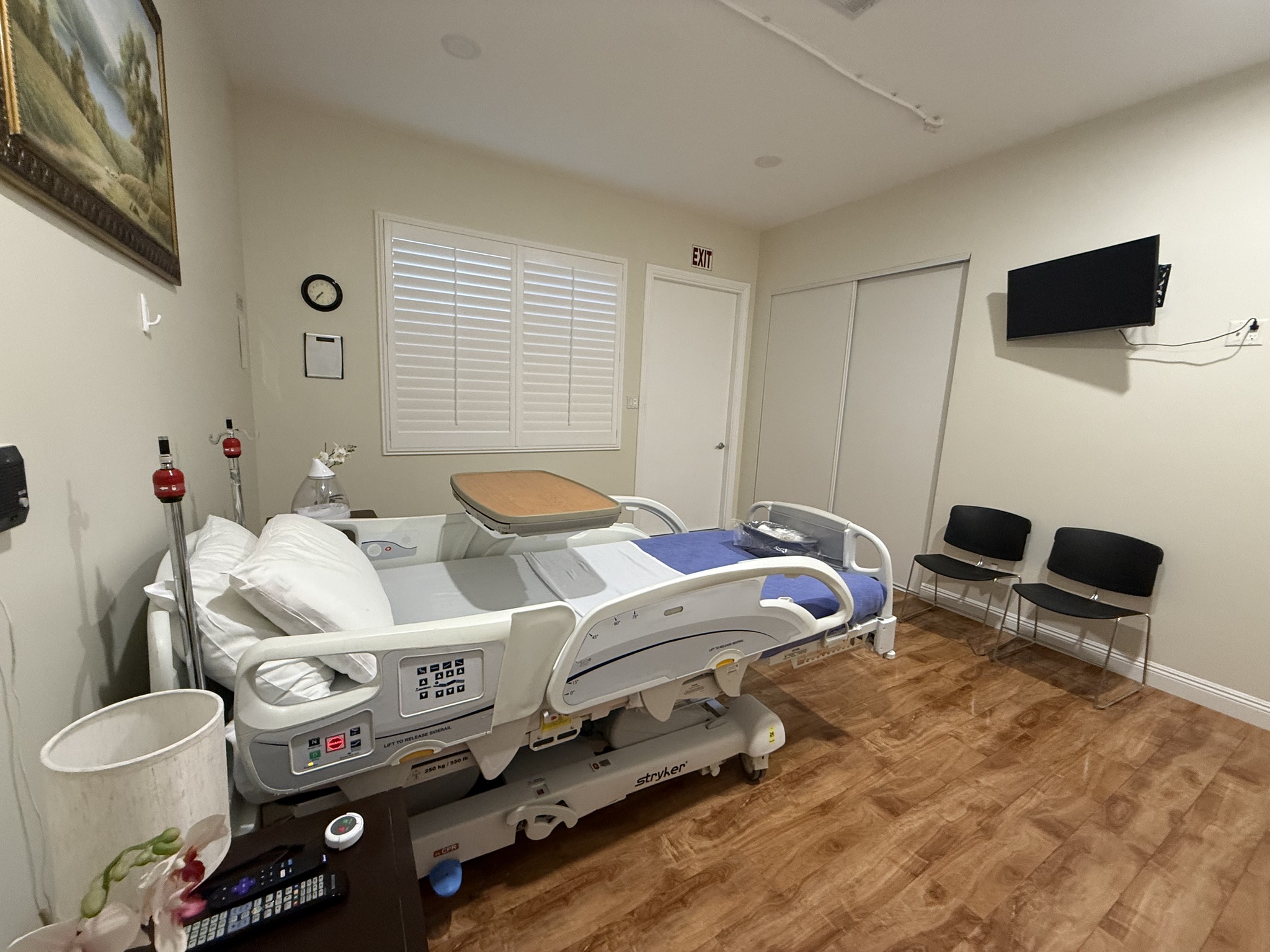 Patient room overview