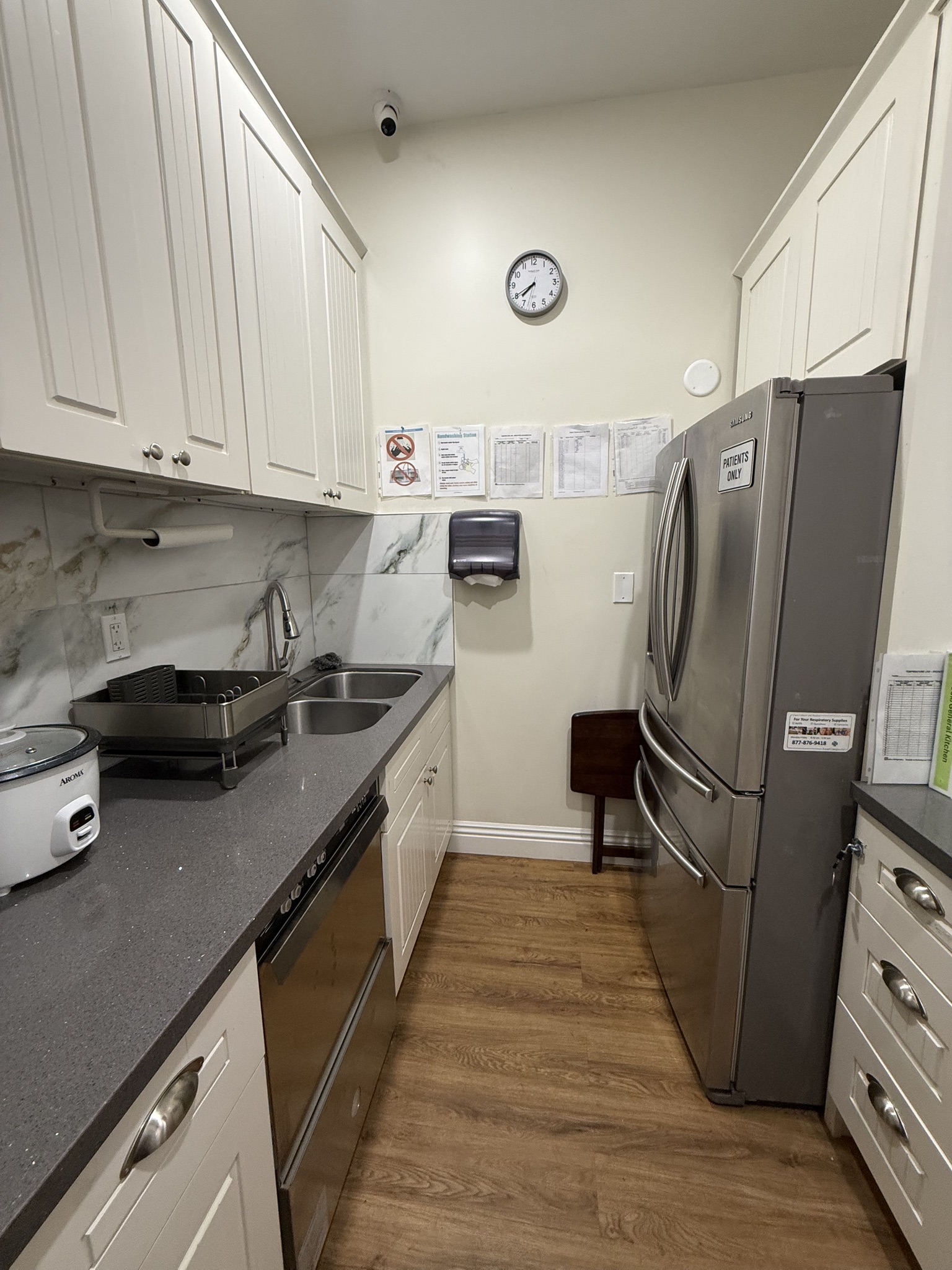 Kitchen with Samsung refrigerator