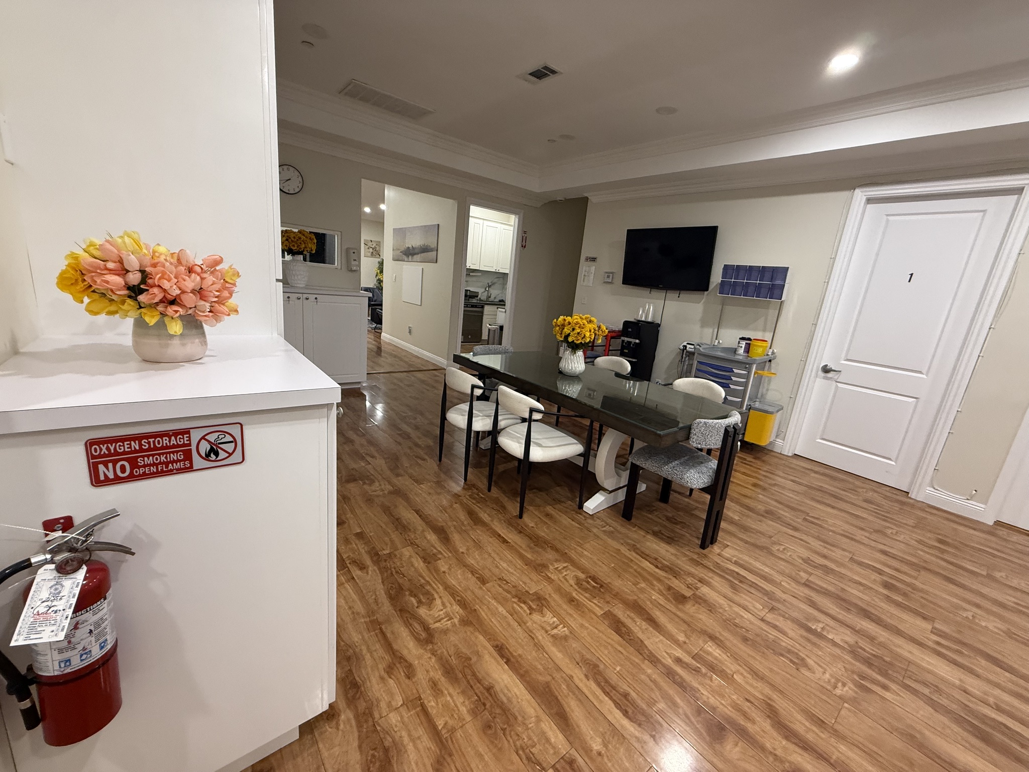 Common dining area
